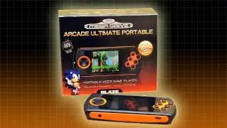BLAZE Sega MegaDrive Ultimate Handheld Console Demonstration
