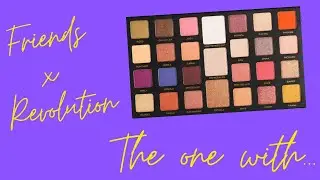 Makeup Revolution x Friends - The one with all the shadows palete (1minute speed makeup) 💄