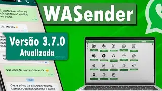 Wa Sender 3.7.0 versão ATUALIZADA download GRÁTIS
