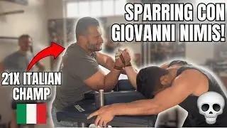 Abbiamo sfidato un MOSTRO Del BRACCIO DI FERRO… E ci siamo pentiti  😨 | Friuli Armwrestling