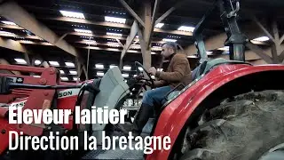 Plutôt moderne cet élevage laitier ! 🐄