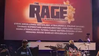 Savaiki | Heimana House band | Rage Rarotonga 2025 #drumcam #gopro 