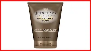 Great product -  Jergens Natural Glow Instant Sun Self Tanner Lotion + Bronzer, Sunless Tanning Deep