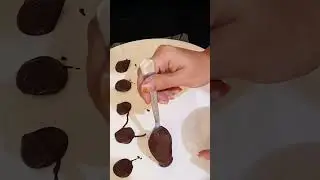 chocolate garnish without mould @connect with cake of joy