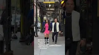 Real Housewives Of New Jersey Melissa Gorga and  husband Joe arriving at T-Bar in NYC this evening.