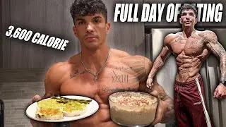 REVERSE DIET WEEK 3 -  WHAT I EAT IN A DAY 3,600 CALORIES