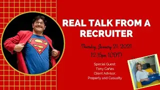 Ep. 39, Real Talk From A Recruiter