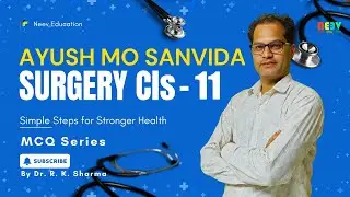 Ayush MO Sanvida 2025 | Surgery MCQ Cls 11 #youtube #youtubevideo #homeopathic #medicalstudent