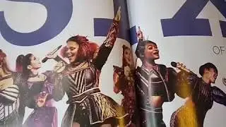 Six the musical poster in a magazine
