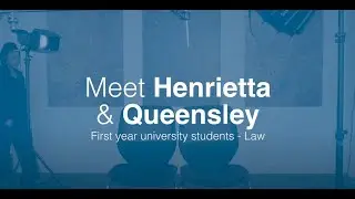 Meet Henrietta & Queensley - University freshers (BSL)