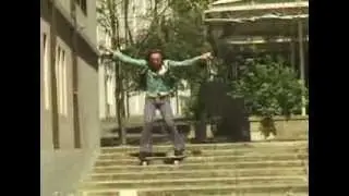 Stand Up Slide Down Stairs! (LONGBOARD)