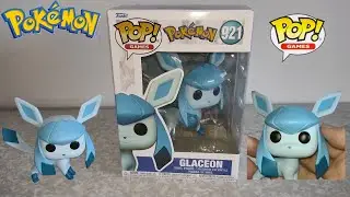 GANHEI UM FUNKO POP DO POK&Eacute;MON GLACEON !!!