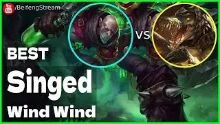 🛑 Wind Wind Singed vs Renekton RUNES (2000 LP Singed OTP) - Wind Wind (小风风c) Singed Guide