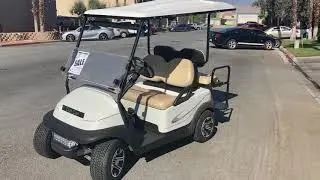 Glacier White Club Car Precedent 4-Passenger Golf Cart Virtual Test Drive
