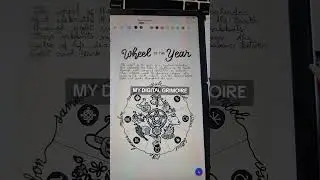 My digital #grimoire on my iPad