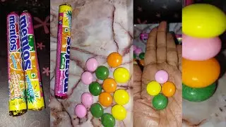Mentos Rainbow Candy | Chewy Fruit Candy | #mentos #fruit #candy