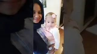 My little ZAIRA'S first flight/#Bangalore/#German consulate