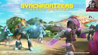 Reverse tower-defence | SYNCHRONIZERS: UNDEAD MARINES - Demo Playthrough