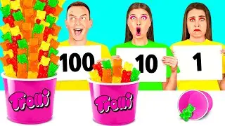 100 Layers of Food Challenge | Crazy Kitchen Situations by Fun Fun Challenge