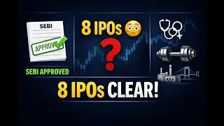 SEBI Approval for 8 IPOs 😳 | From Indira IVF to Infra | IPO Update 2026