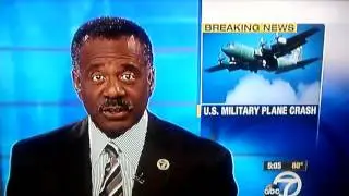Breaking news a US military plane crash