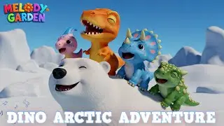 Dino Arctic Adventure - Nursery Rhymes & Kids Songs - Melody Garden