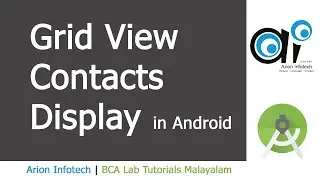 Grid View Contact Display Example
