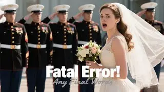 She Fed a Homeless Man for Years — Then 12 Marines Arrived at Her Wedding in Full Dress Uniform