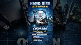 Hard Disk ka data delete ho gaya?Hum recover karte hain ✔️📞 9880475183 | Gulbarga #kalaburagi #osman