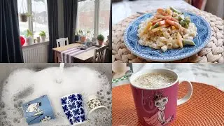 Простая зимняя жизнь | Дом, еда и снег | Тихий видеоблог
