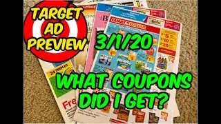3/1/20 WHAT COUPONS DID I GET? | 🎯 AD PREVIEW!