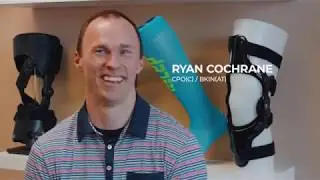 A bit more about our certified prosthetist/orthotist Ryan