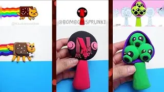 Turning Clay into Sprunki OC Nyan Dog - Netflix - Seashooter