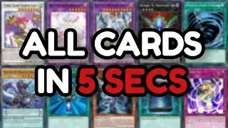 ALL DUEL LINKS CARDS IN 5 SECONDS
