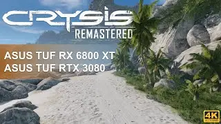 Сравнение Radeon RX 6800 XT и GeForce RTX 3080 в Crysis Remastered 4K