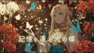 【リラックスBGM】記憶を運ぶ光の蝶 / 曼珠沙華の庭 - Magical Butterflies & Spider Lily
