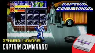 CAPTAIN COMMANDO - Captain Longplay (SNES | Real Hardware | HDMI)