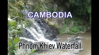 Amazing Places in Cambodia: Phnom khiev waterfall step 5 in Pailin