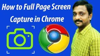 How to Full Page Screen Capture in Chrome in Tamil | full webpage in a single screenshot