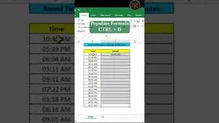 Excel Round Time Up nearest 20 minutes #exceltricks #exceltips #exceltipsandtricks #exceltime