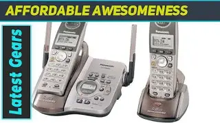Panasonic KX-TG5452M 5.8 GHz DSS Cordless Phone with Talking Caller ID and Answering System