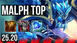MALPHITE vs RENEKTON (TOP) | 9/2/5 | KR Diamond | 25.20