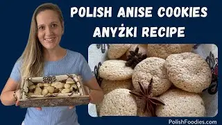 Polish Anise Cookies Recipe - Ciasteczka Anyżowe