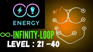 Infinity Loop :  &infin; Infinity-energy-Loop 2020 | levels 21-40 | stress Buster (Anti stress loops )