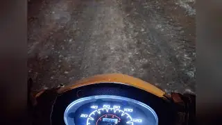 instalación Cree Led C6 Mini Honda Biz/125 Wave Smash con llave de corte.