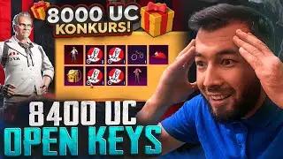 KFC OPEN CASE HAMDA 8000 UC KONKURSGA START BERDIK JIGARLAR
