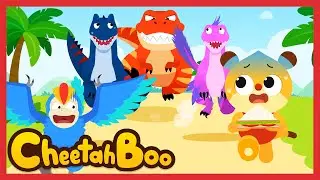 [🎉NEW] I&rsquo;m gonna eat you all! | Dino Hunter | Nursery rhymes & Kids Song | #Cheetahboo