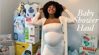 HUGE Baby Shower Haul | Baby Boy 💙