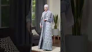 Simple, elegan, bikin look auto classy #shorts #fashion #dress #gamis