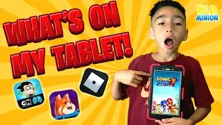 What's On My Tablet With KidMinion!
